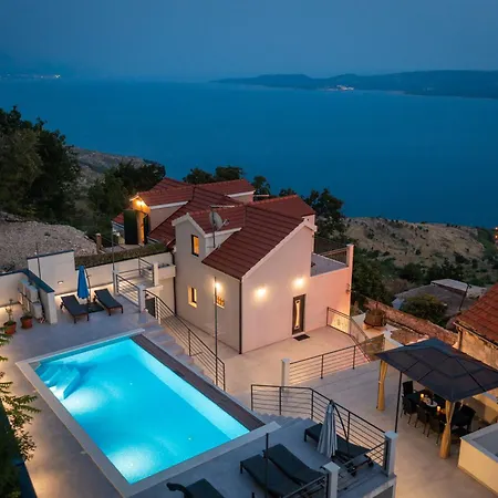 Xxl Vista - Heated Pool Villa Lokva Rogoznica