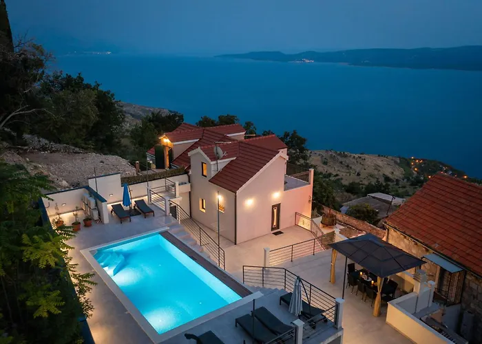 Xxl Vista - Heated Pool Villa Lokva Rogoznica